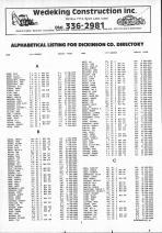 Landowners Index 003, Dickinson County 1991